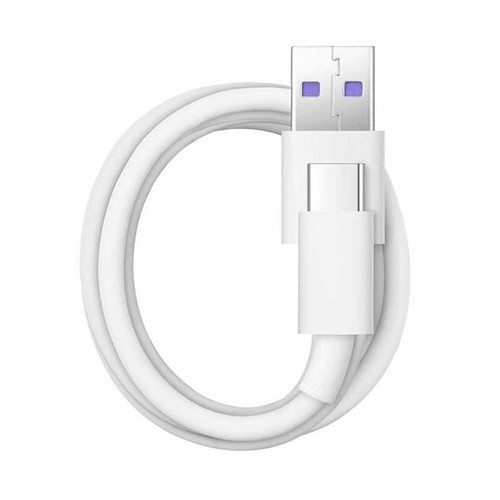 Genuine Huawei Charger Mains HW-050200B01 And USB Type-C Data Cable AP81 White - Picture 12 of 18