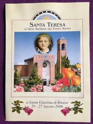 FOLDER 2006 SAINT TERESA OF JESUS CHILD OF THE HOLY FACE rare