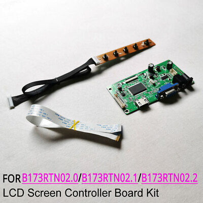 Fit B173rtn02 2 Led 30 Pin Hdmi Vga Edp Laptop 1600 900 Lcd Driver Board Diy Kit Ebay