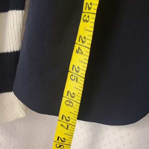 Iris Setlakwe Woman's Blue Cardigan With Hoodie FLAW Stain On The Wrist Size SP - Picture 10 of 12