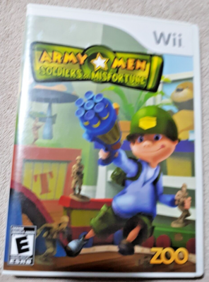 Nintendo Ds Army Men Soldiers Of Misfortune Wii Army Men Soldiers