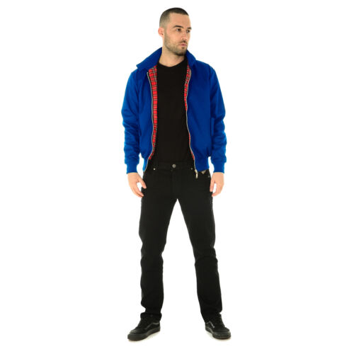 VINTAGE HARRINGTON JACKET MENS CLASSIC RETRO SCOOTER 1970'S BOMBER MOD COAT TOP - Picture 30 of 32