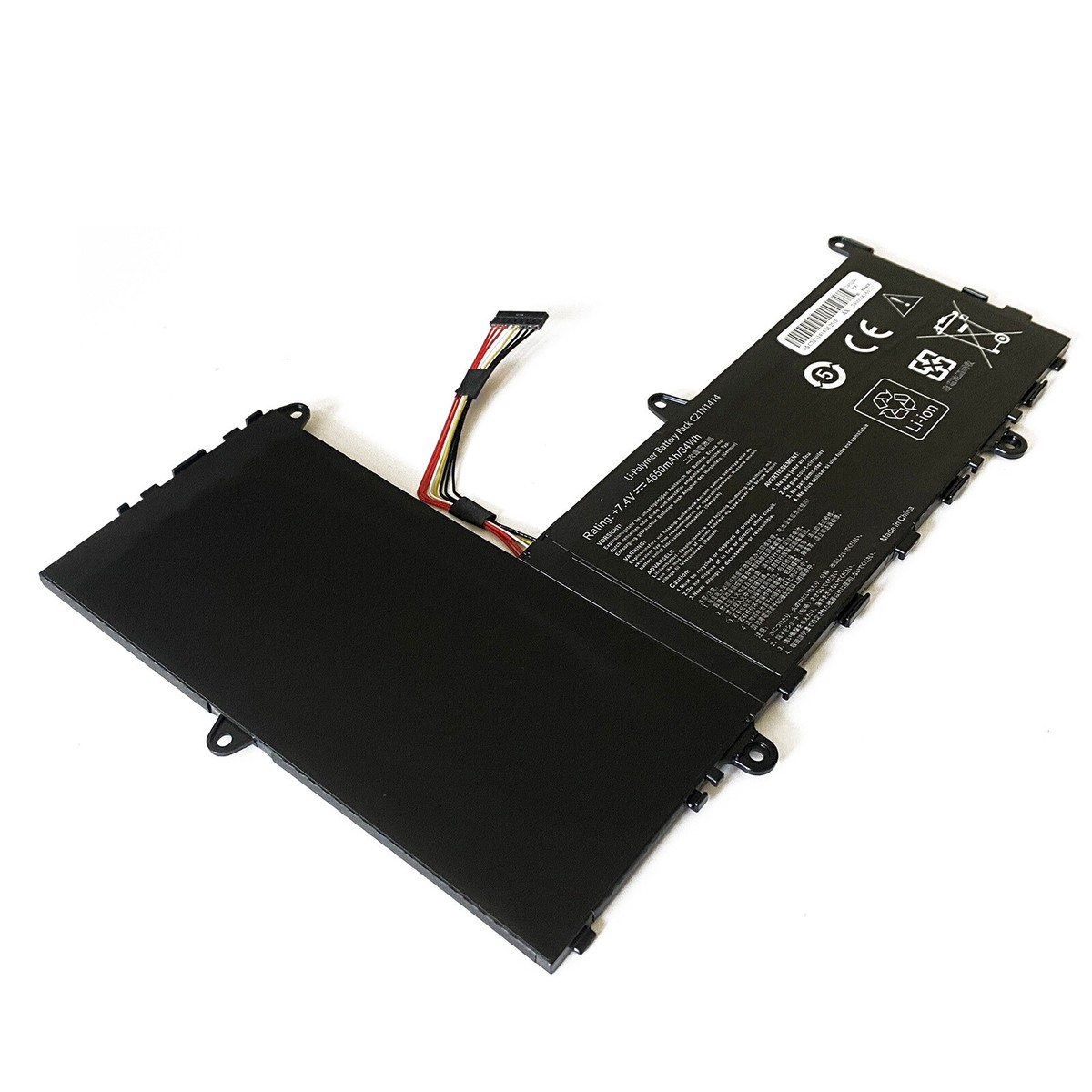 K KYUER Laptop Akku Für ASUS EeeBook X205TA / F205TA Serie – 38Wh, 7.6V, Kompatibel Mit C21N1414