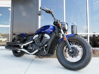 2022 Indian Motorcycle Scout Bobber Twenty ABS Spirit Blue Metal