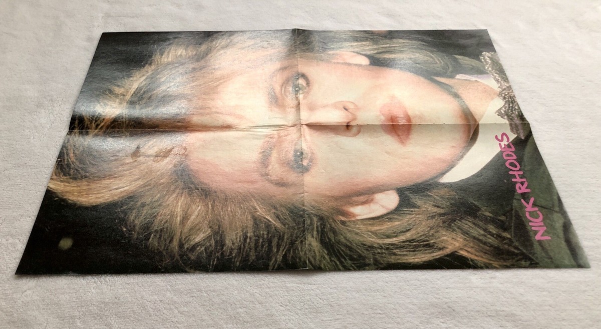 DURAN DURAN 1980s NICK RHODES Swedish Poster Magazine 1980s