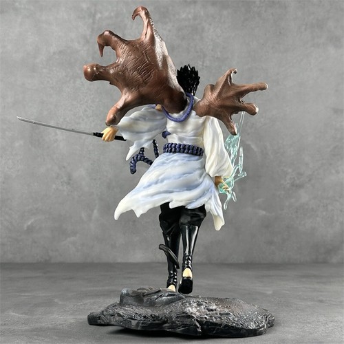 28cm NARUTO Uchiha Sasuke Statue GK Collection Figure PVC Action Figure - Picture 4 of 5