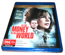 All The Money In The World - Michelle Williams - Rare Aus Release - New Blu-Ray