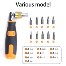10 In 1 Portable Ratchet Screwdriver Multi Angle Multifunctional Screwdriver Set