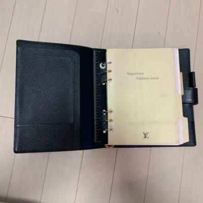 Louis Vuitton Notebook Cover Epi A5 Size Black 16 | eBay
