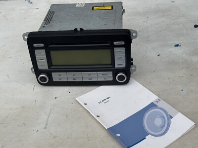 VW Golf 5 Touran Passat Radio CD Autoradio RCD 300 CD Player 1K0035186T Original
