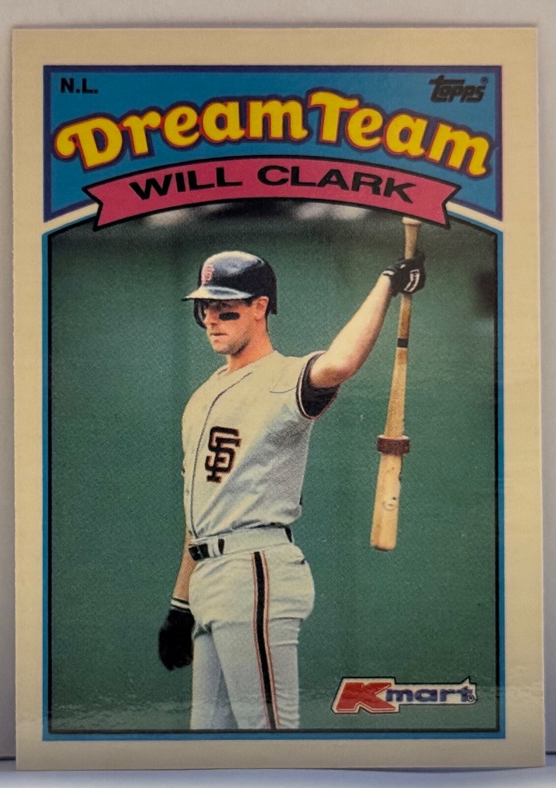1989 Topps Kmart Dream Team #23 Will Clark   M25