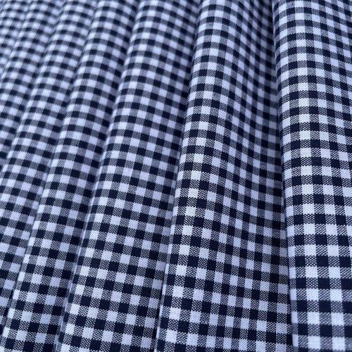 100% Yarn Dyed Cotton Fabric John Louden 3mm Gingham Check Squares 144cm Wide - Picture 53 of 106