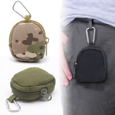 Military Tactical Wallet Mini EDC Key Earphone Pouch Hiking Small Waist Belt Bag