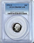 1994-S Roosevelt Dime PCGS Graded Coin Proof PR69 DCAM #95277