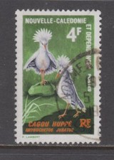 New Caledonia - 4f Bird Issue (Used) 1966 (CV $5)