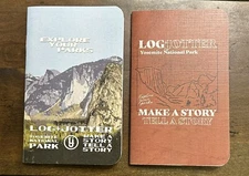Log + Jotter  Dot Graph Notebook Set Of 2  Yosemite National Park 2020
