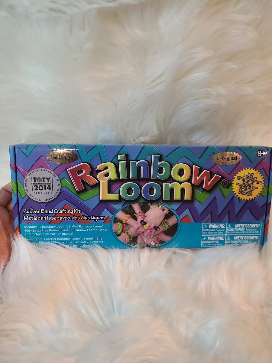 Rainbow Loom Rubber Band Bracelet Kit, Ages 8 and Older