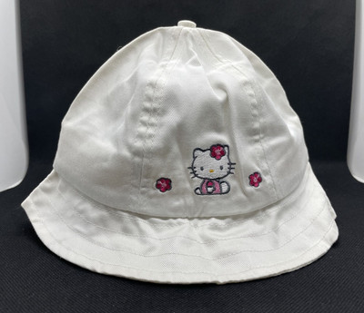 Vintage Sanrio 2004 Hello Kitty White & Pink Adult Bucket Hat Hello Kitty x Love Your Melon Speckled Hero Bucket Hat (Pink) main image 3