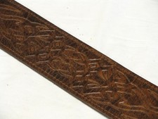 LM BQ-Tribal Pattern Brown Guitar Strap
