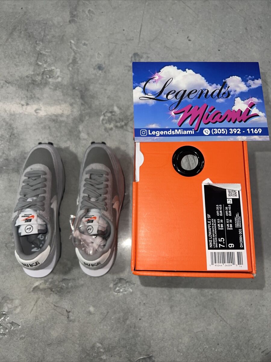 Nike LD Waffle x Fragment x Sacai Smoke Grey DH2684-001 Size Nike LD Waffle x Fragment x Sacai Smoke Grey DH2684-001 Size