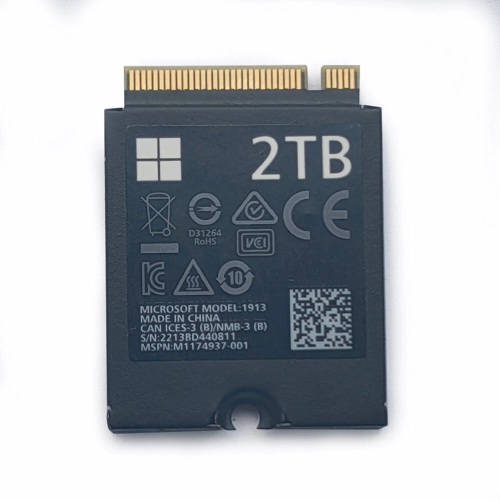 WD SN740 2TB 2048gb 2230 PCI-e Nvme SSD For Microsoft Surface Pro