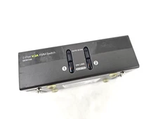 IOGEAR 2 Port VGA KVM Switch GCS1722 without Power Adapter
