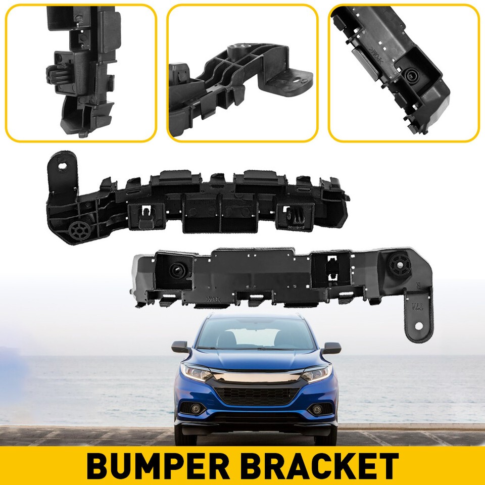 For 20162021 Honda HRV Bumper Bracket Front 2Pc Mount Support Driver