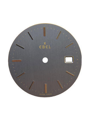 Original Ebel Sportwave Classic 183909 23.5mm Gray/Gold Stick 23.5mm Dial