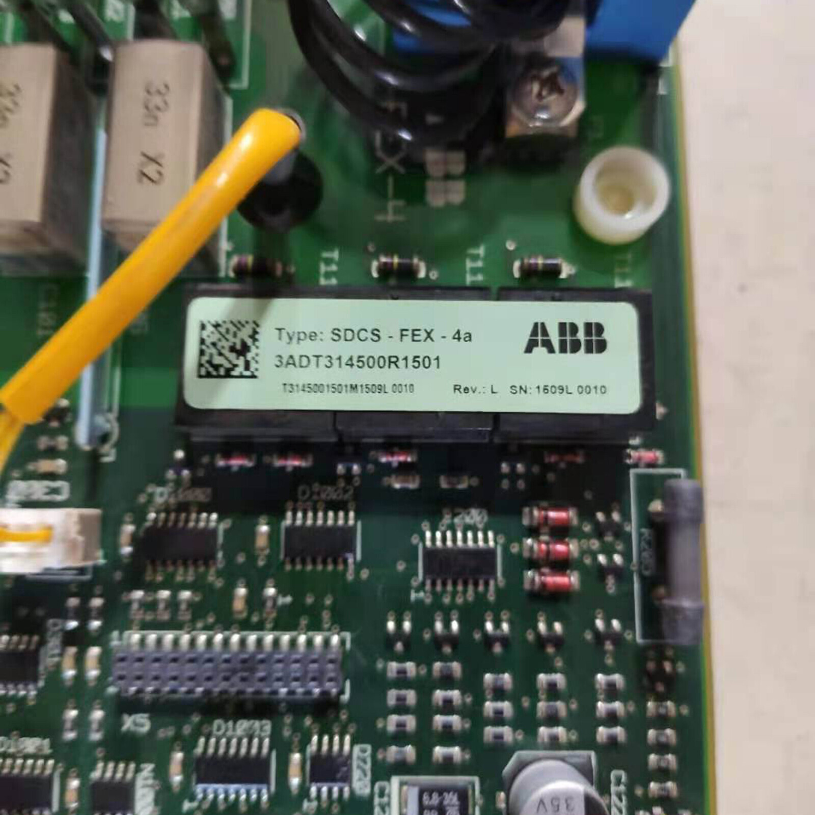 1pc used   3ADT314500R1501 SDCS-FEX-4A Excitation plate   #A6-3