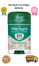 Men Natural Deodorant Stick, Aluminium Free, Vegan, Cruelty Free 96% Ingredients