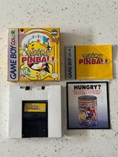 Pokemon Pinball Game Boy Color CIB Complete with Rumble Tested Authentic