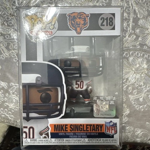 MIKE SINGLETARY - Chicago Bears NFL Funko Pop! #218 Collectible Vinyl Figure