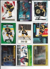 HUGE RAY RAYMOND BOURQUE 100 CARD DIFFERENT LOT c BRUINS AVALANCHE