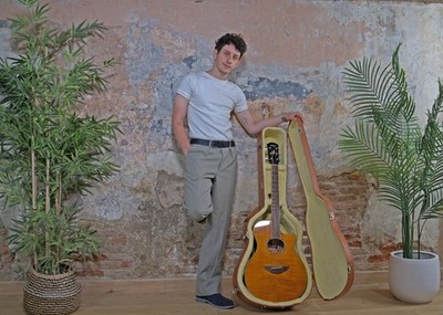 Crossrock Holzkoffer für-Dreadnought-Gitarren Redwood