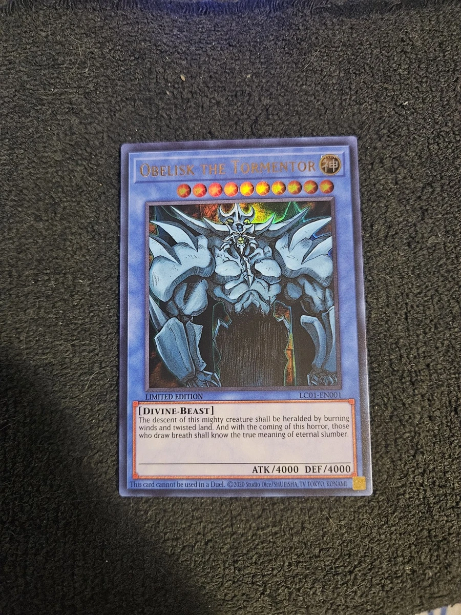 Obelisk The Tormentor Yu-Gi-Oh! TCG Individual Trading Card Games