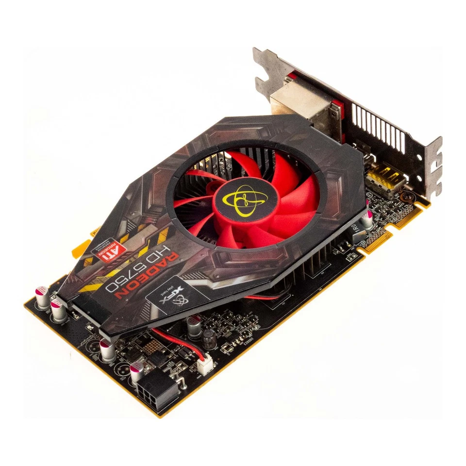 Graphics Card XFX Radeon HD 5750 1GB GDDR5 PCIE X16 - Image 2 of 3