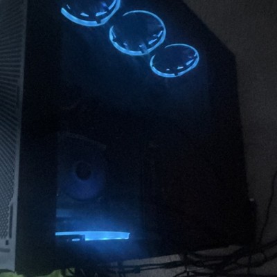 Custom/Whitebox Gaming Desktop Tower PC, Black, RGB Lighting