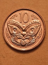 2011 NEW 🇳🇿 ZEALAND TEN 10 CENTS WORLD COIN KM#117a ALM-UNC W LUSTER FREE SHIP