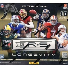 2013 Panini Rookies & Stars Longevity Football Box