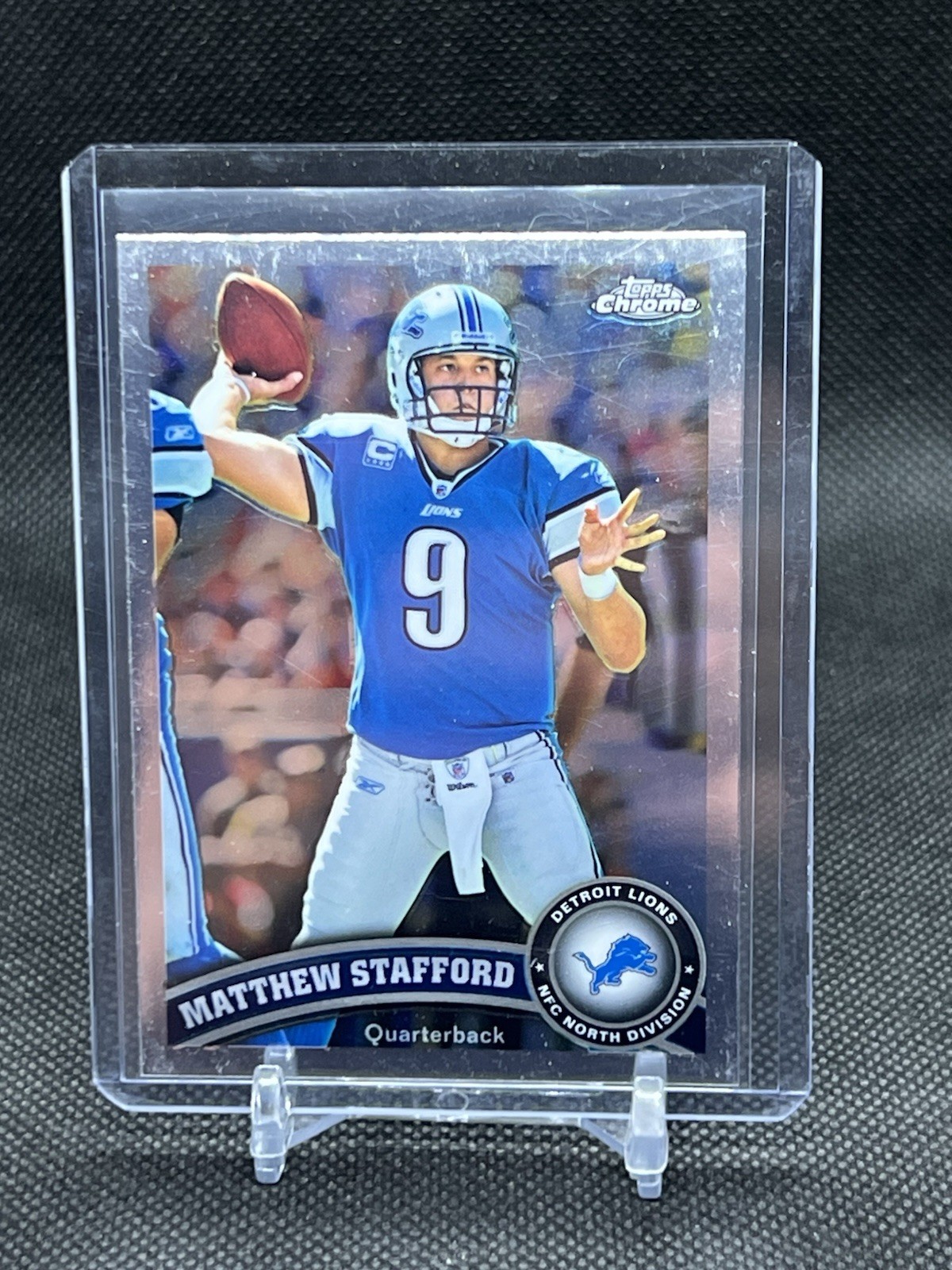 2011 Topps Chrome - Matthew Stafford #4 Refractor