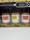 The Butcher Shoppe Digital Meat Thermometer & Grilling Rubs Gift Set — photo 2