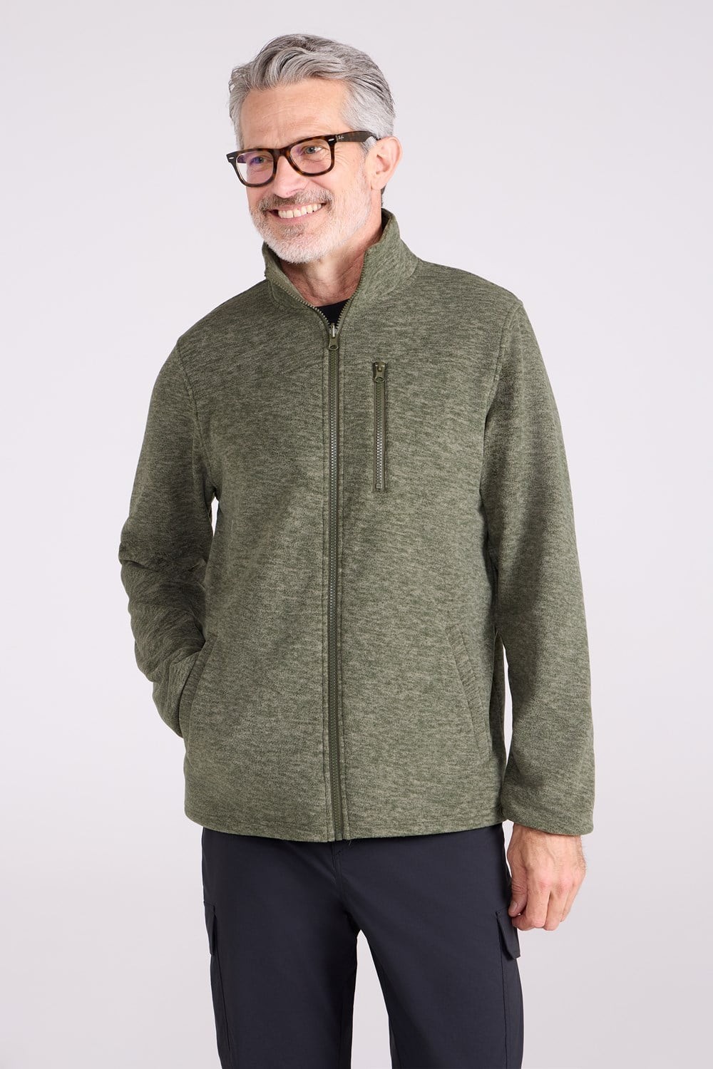 Mountain Warehouse Mens Rushes 3 In 1 Waterproof Jacket - Fleece Lining image 5
