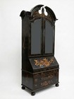 Rose Tarlow Queen Anne Secretary Desk - Mirror is NOT Black — photo 3