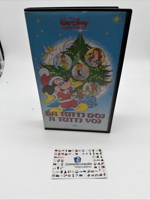 DA TUTTI NOI A TUTTI VOI - VHS WALT DISNEY VS 4150 OTTIME CONDIZIONI