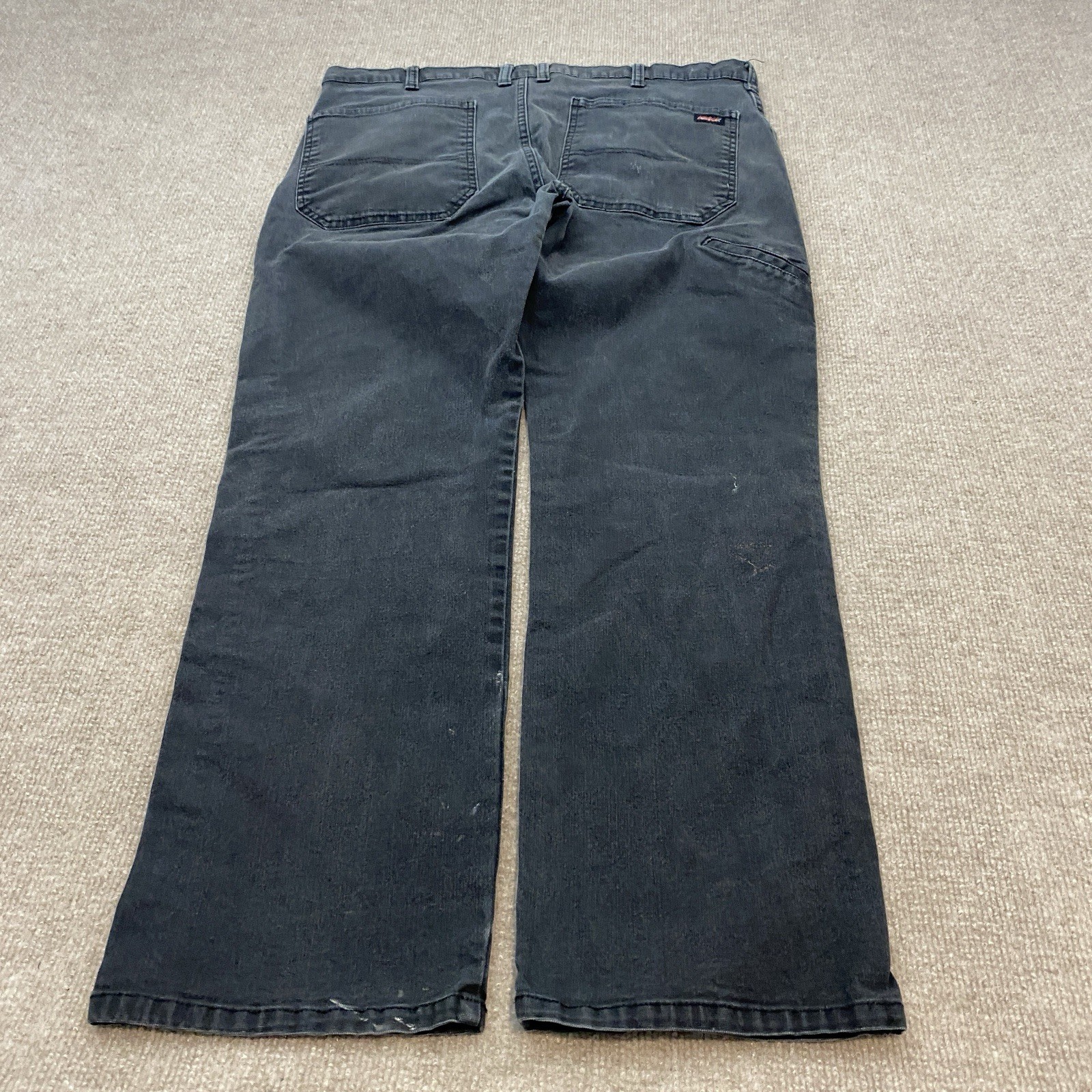 Dickies Skater Baggy Pants Mens Size 36x28 Faded Black Distressed Y2K Grunge