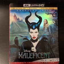 Disney Maleficent 4K Ultra HD Blu-ray Angelina Jolie