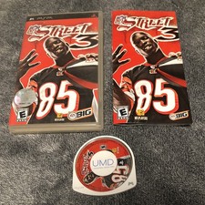NFL Street 3 (Sony PSP, 2006) W/MANUAL