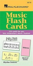 Music Flash Cards - Set B, Hal Leonard Student Piano Library