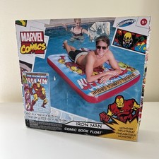 Marvel Comic Book Float Inflatable Iron Man P...