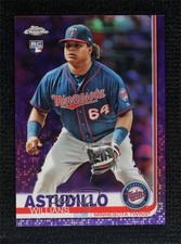 2019 Topps Chrome Purple Refractor 230/299 Willians Astudillo #37 z6b